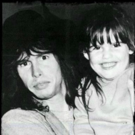 Cyrinda Foxe's former husband Steve Tyler and her daughter Mia Tyler.